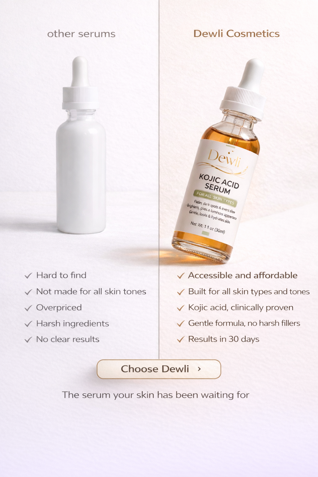 Kojic Acid Face Serum